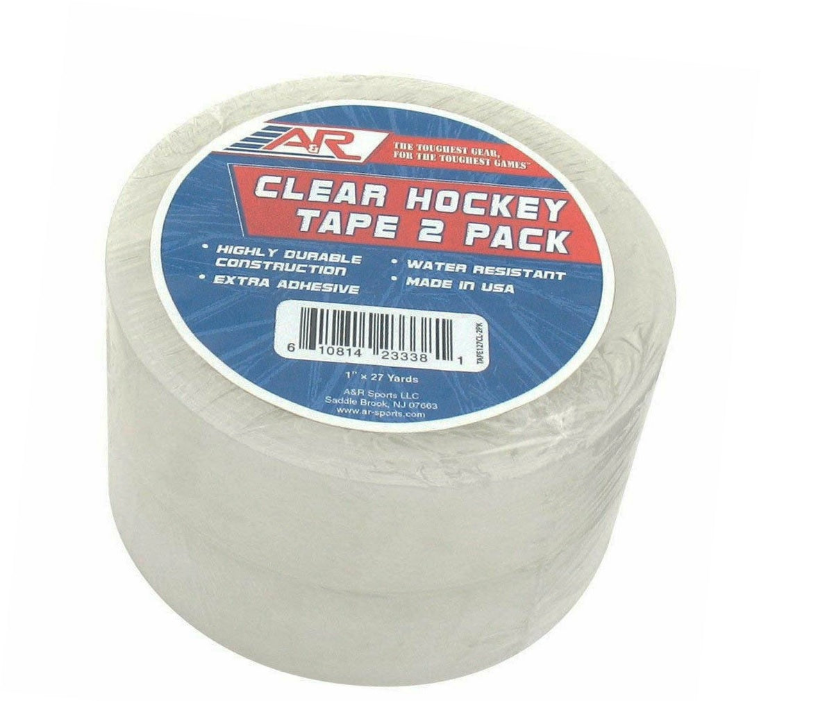 2x Hockey Tape Clear 2pk ice hockey tape socks transparent